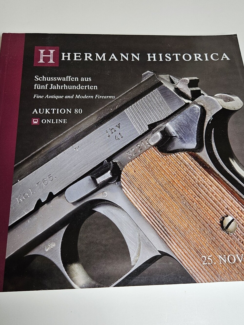 Hermann Historica Auction Catalog 80 Antique & Modern Firearms November 2019